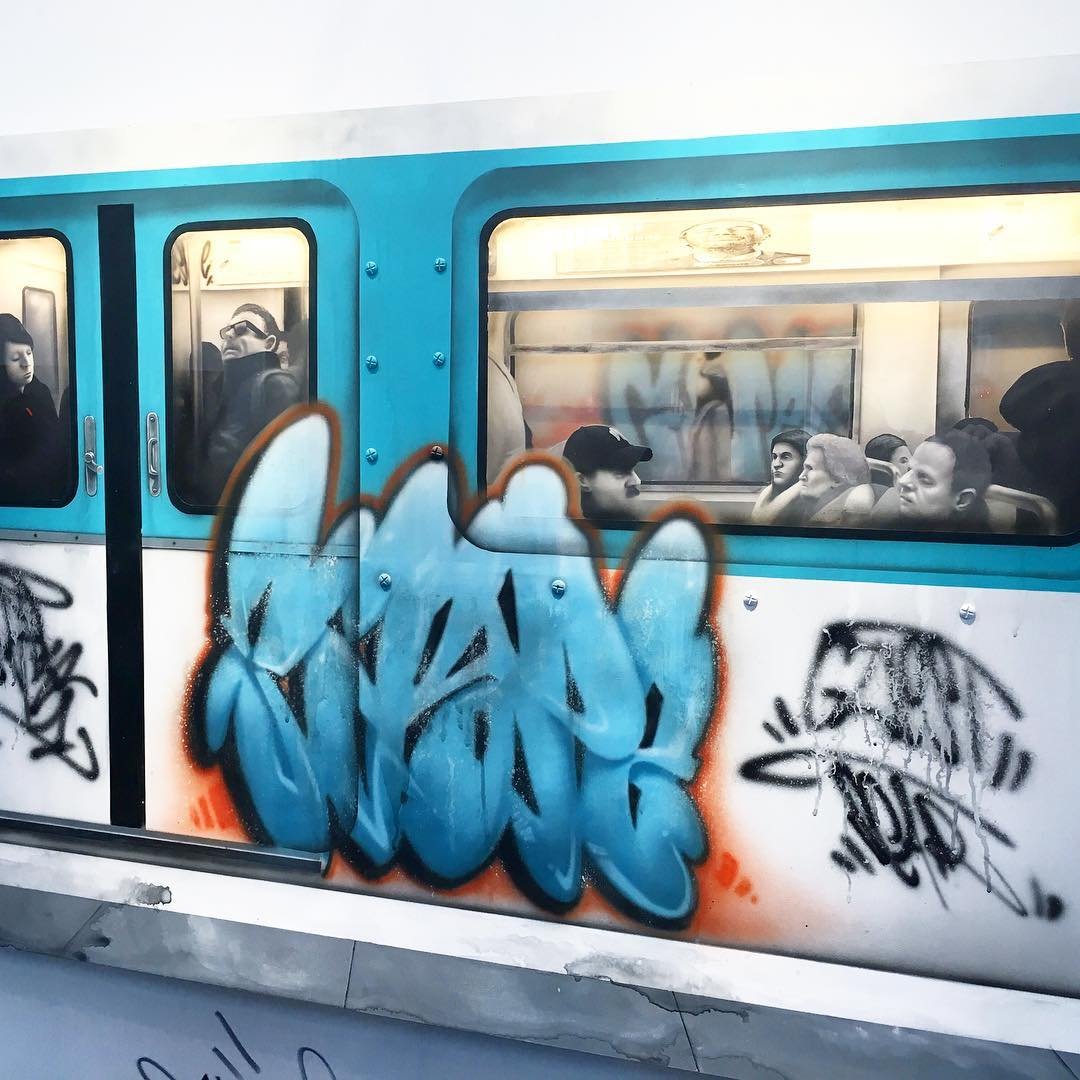 Saype, Urban Art Fair
