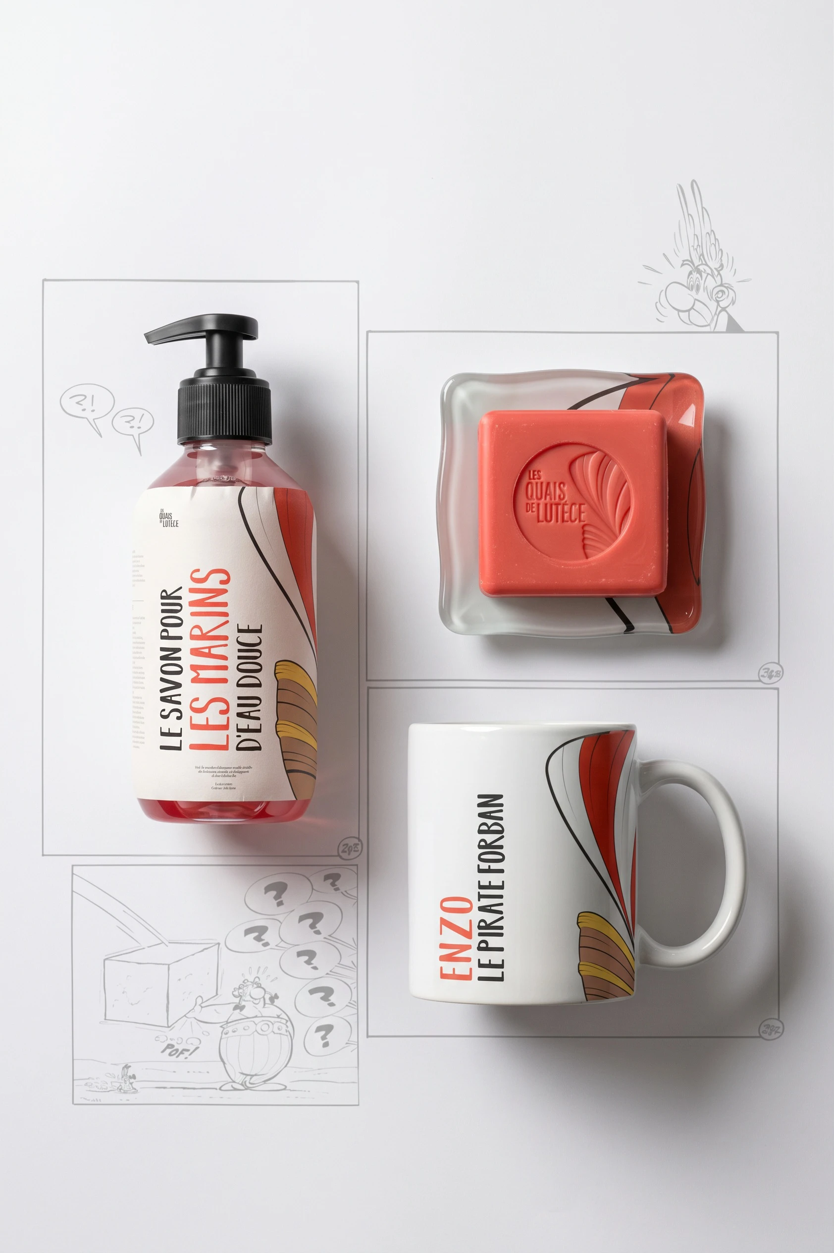 Hôtel Les Quais de Lutèce, produits d’accueil