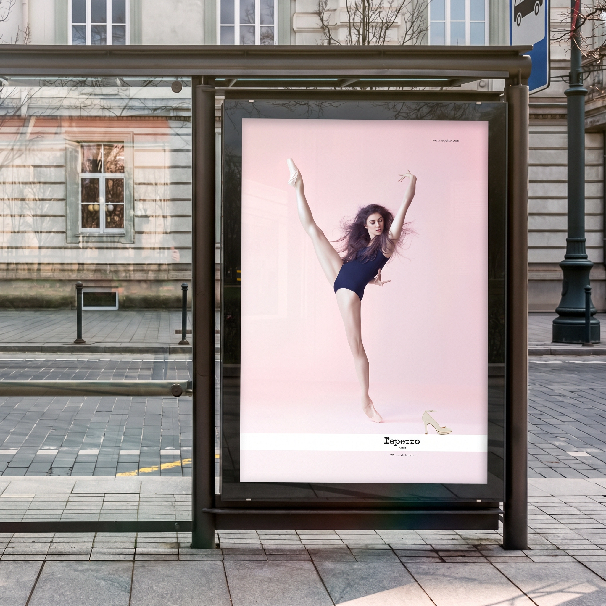 Repetto, affiche abribus